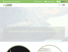 Tablet Screenshot of gstraining.se